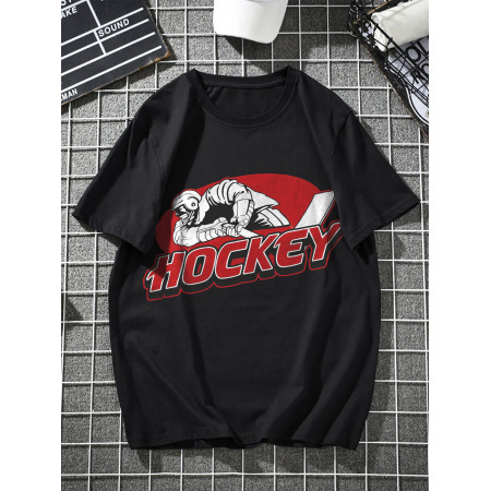 Футболка Hockey  из хлопка